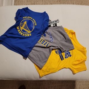 Golden State Warriors 3 shirt set